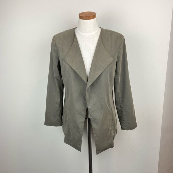 Eileen Fisher Jackets & Blazers - Eileen Fisher Virgin Wool Open Front Jacket